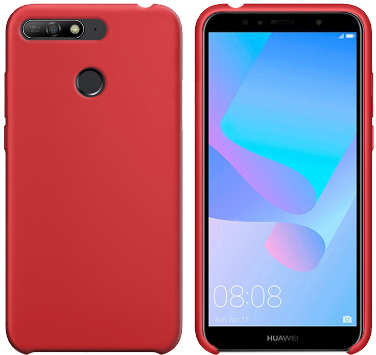 

Панель Intaleo Velvet для Huawei Y6 2018 Prime Red