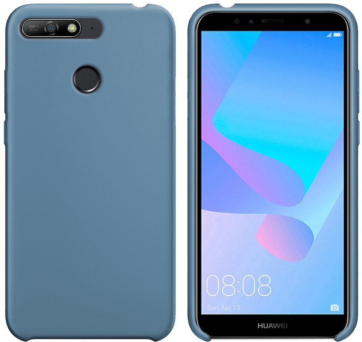 

Панель Intaleo Velvet для Huawei Y6 2018 Prime Blue