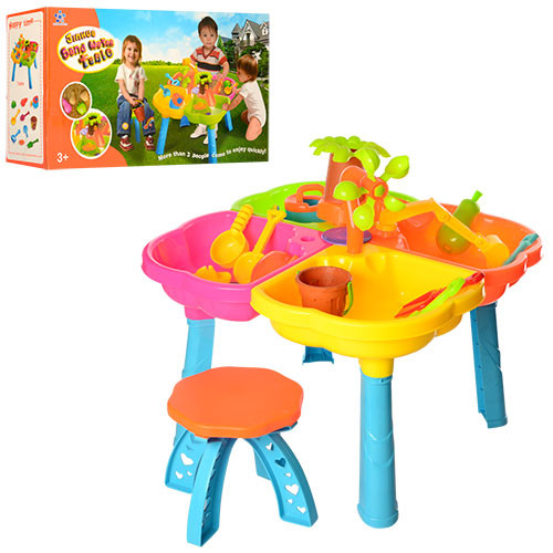 

Столик-песочница DI YUAN Toys 59х37 см (det0002561) Разноцветный