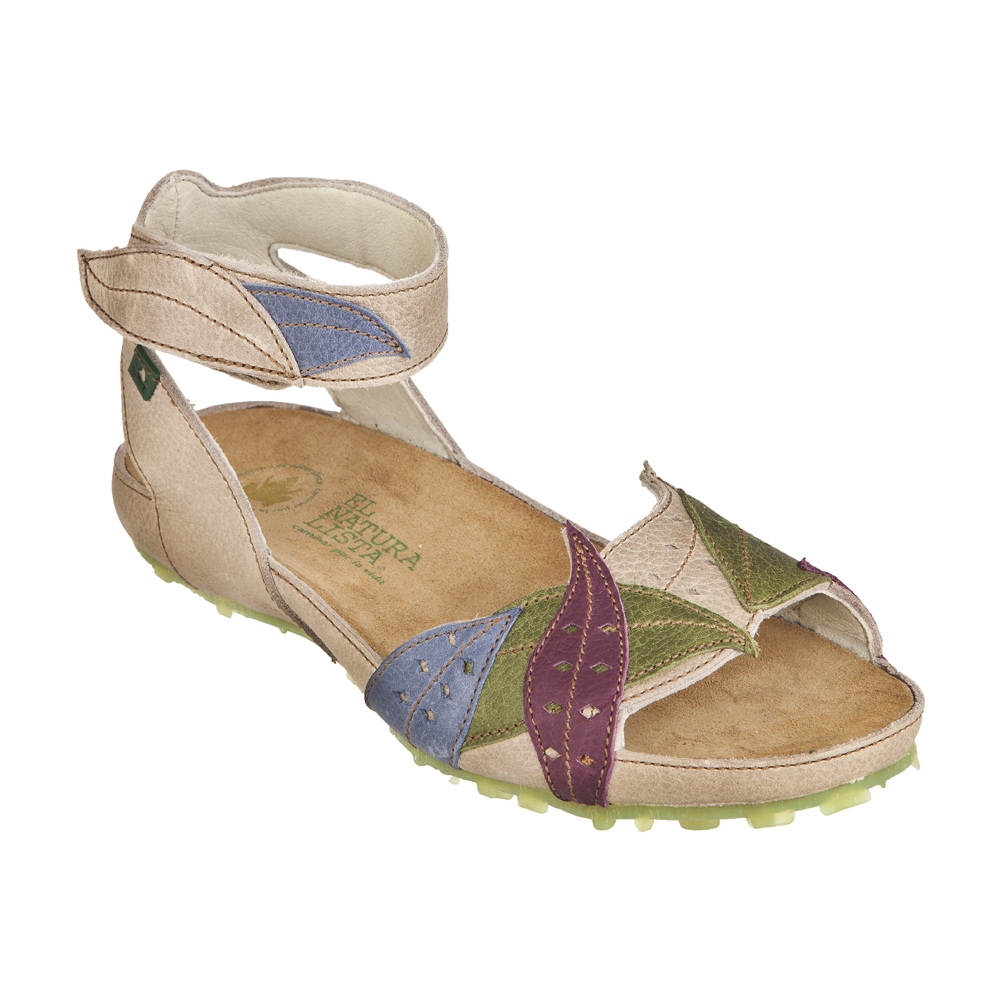 

Босоножки El Naturalista N132 Grain Piedra-Plv / Ikebana 41
