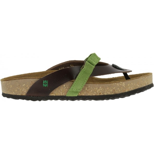 

Вьетнамки El Naturalista Ne65 Stream Oiled-Lux Suede Brown-Green / Waraji 41