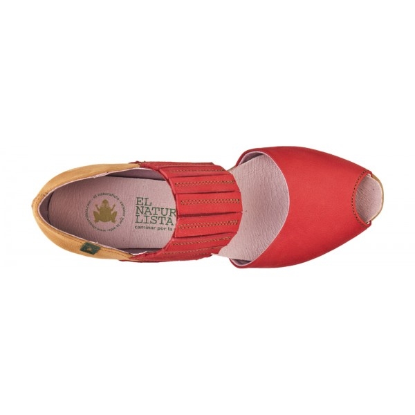 

Туфли El Naturalista N030 Crust Leather Grosella-Calabaza/stella 38