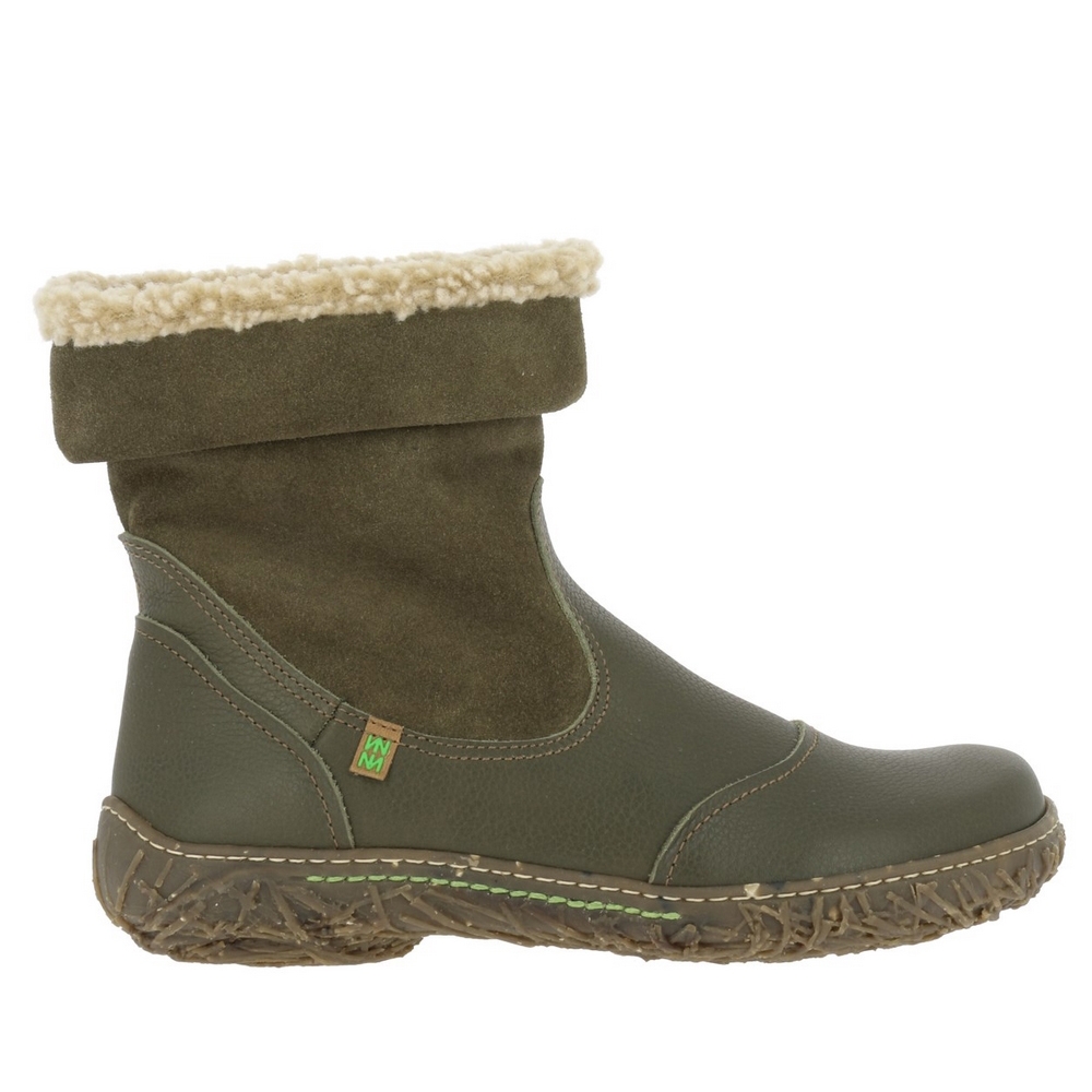 

Полусапоги El Naturalista N758 Soft Grain-Lux Suede Kaki / Nido 38