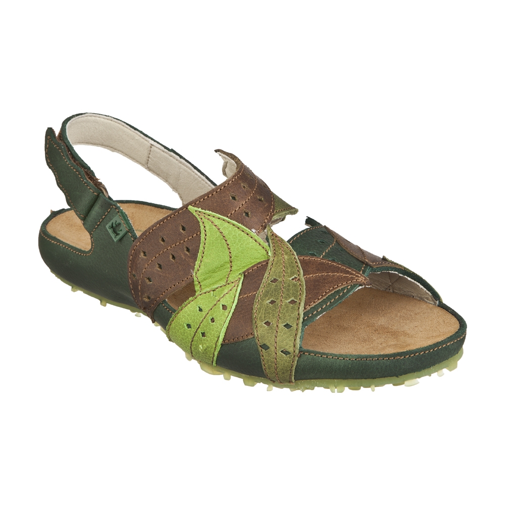 

Босоножки El Naturalista N133 Grain Boscue-Ppg / Ikebana 36