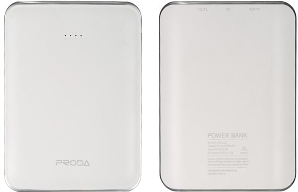 

УМБ Remax Proda Mink 10000 mAh White (PPL-22-WHITE)