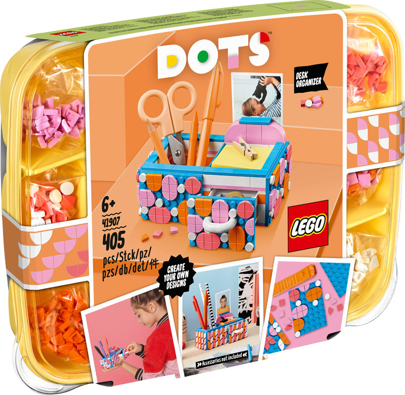 

Настольный органайзер LEGO DOTs 405 деталей (41907)