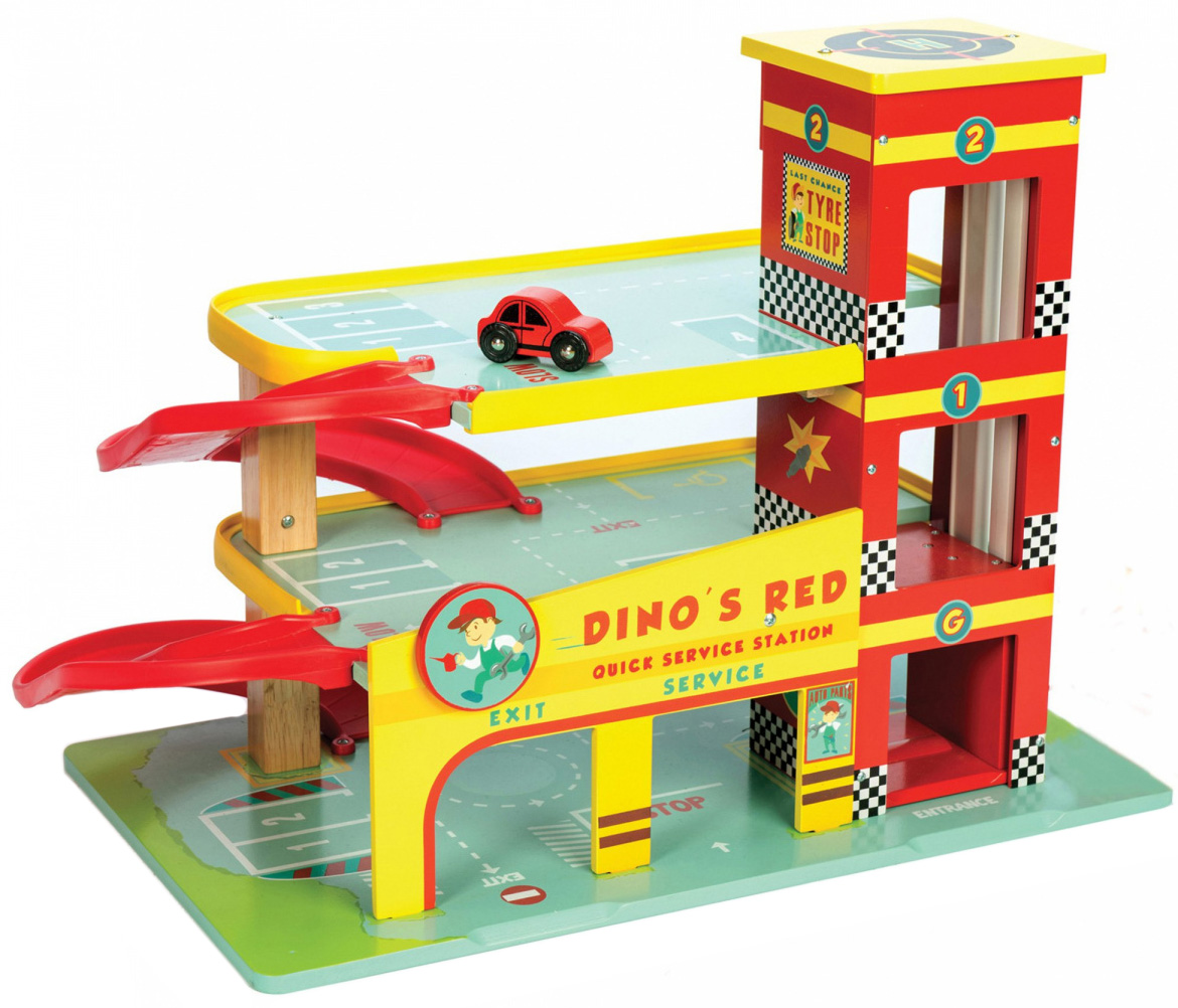

Игровой набор Le Toy Van Dino's Toy Garage Гараж Дино (TV450) (5060023414500)