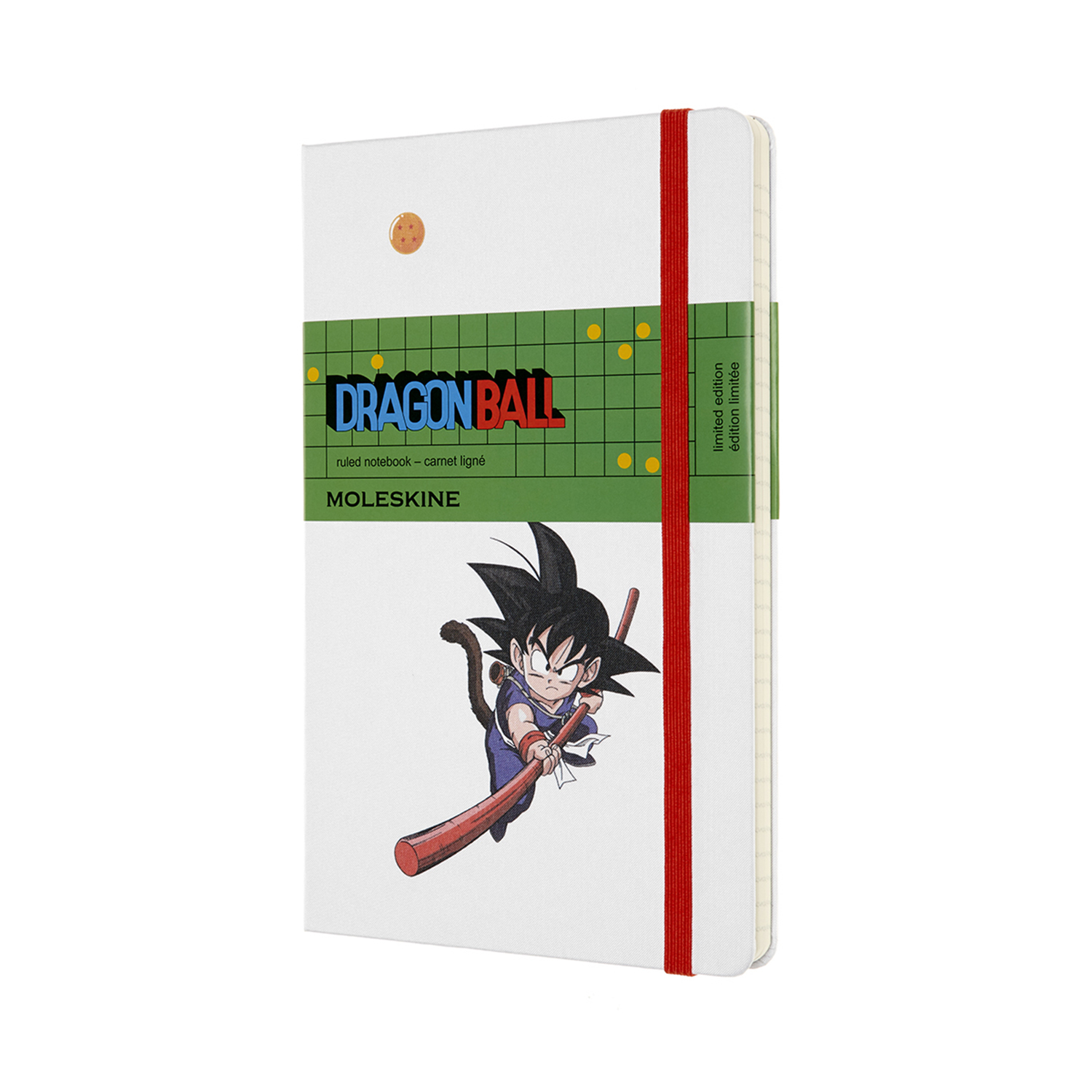 

Записник Moleskine Dragonball середній / Лінійка Goku (8053853603760)