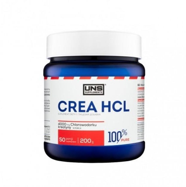 

Креатин UNS 100% Pure Crea Hcl 200 g 200 г