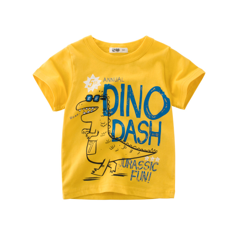 

Футболка для мальчика Dino dash 27 KIDS (90) Желтый