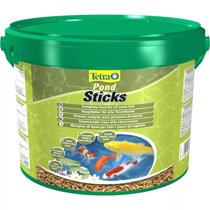 

Tetra Pond Sticks корм для всех видов прудовых рыб в палочках, 10 л