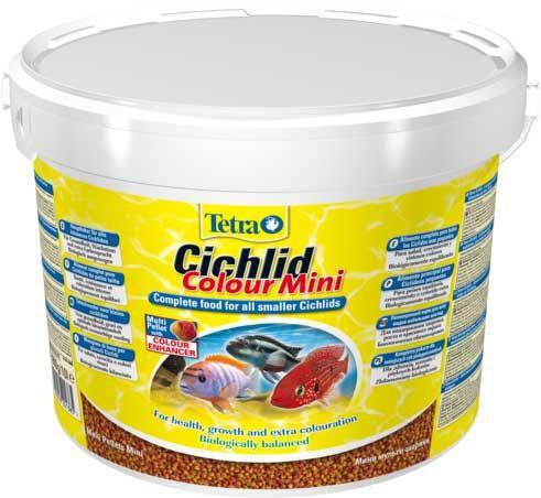 

Корм Tetra Cichlid Colour Mini для аквариумных рыб в гранулах 10 л