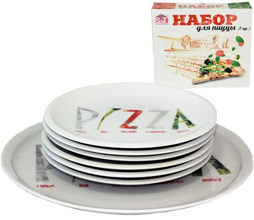 

Набор тарелок для пиццы S&T Napoli Пицца 7 предметов ST-30839-03-02