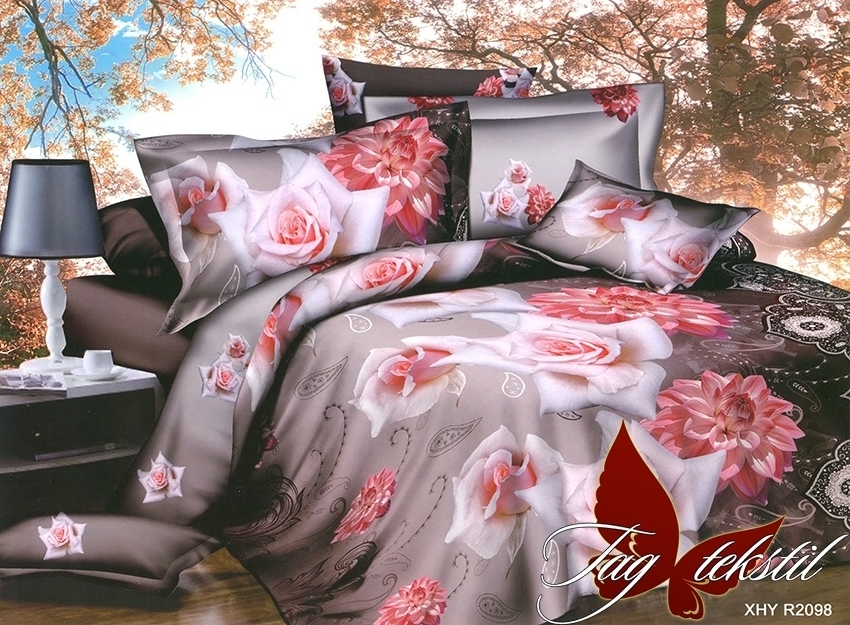 

Комплект постельного белья ТМ TAG 1.5-спальный R2098
