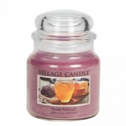 

Свеча Village Candle Свеча Медовый Пачули 389г (время горения до 105 часов)