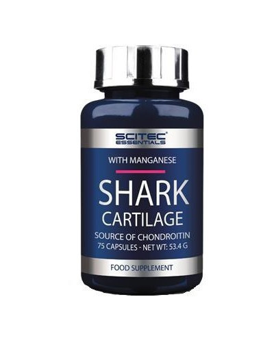 

Натуральная добавка Scitec Essentials Shark Cartilage 75 капсул