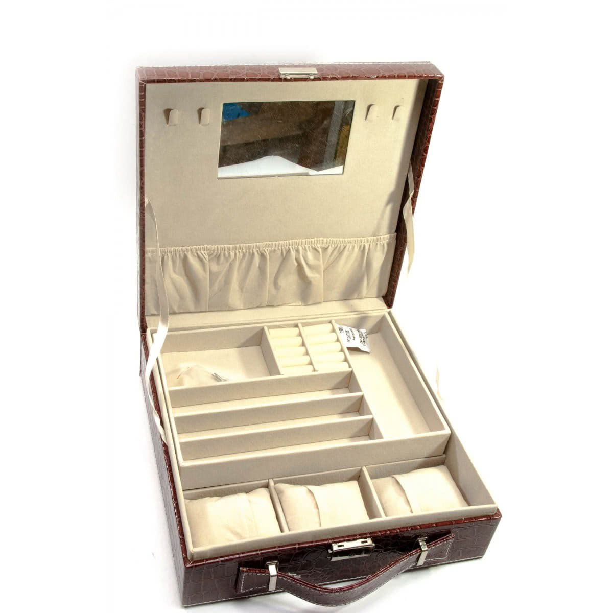 

Шкатулка Для Бижутерии И Часов (26,5Х26,5Х9,5 См) 25770B