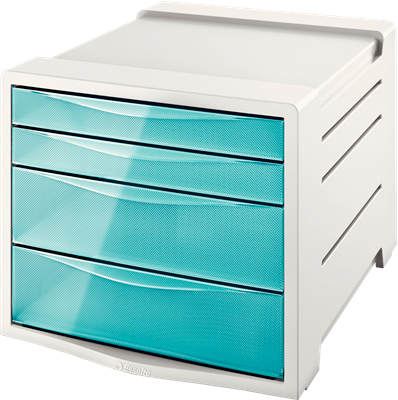 

Шкафчик Esselte Colour'ice 4 ящика голубой (626284)