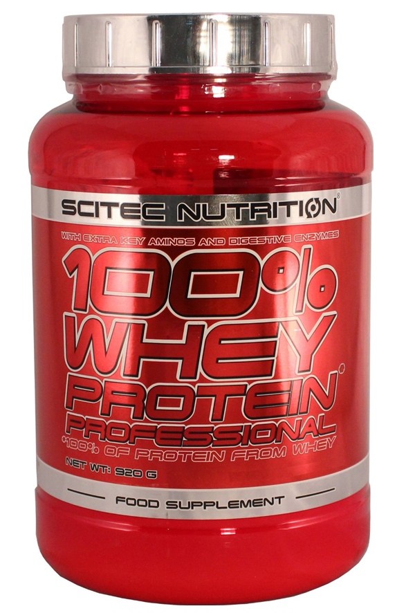 Протеин Scitec 100% Whey Protein Professional 920 г Банан (874f23 ...