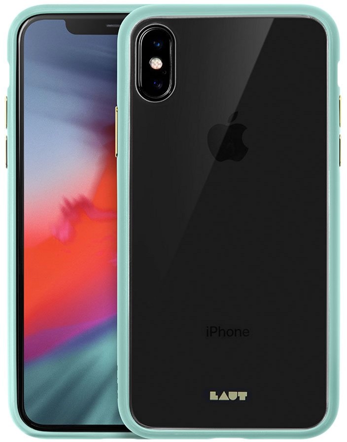 

Панель Laut Accents для Apple iPhone Xs Mint (LAUT_iP18-S_AC_MT)