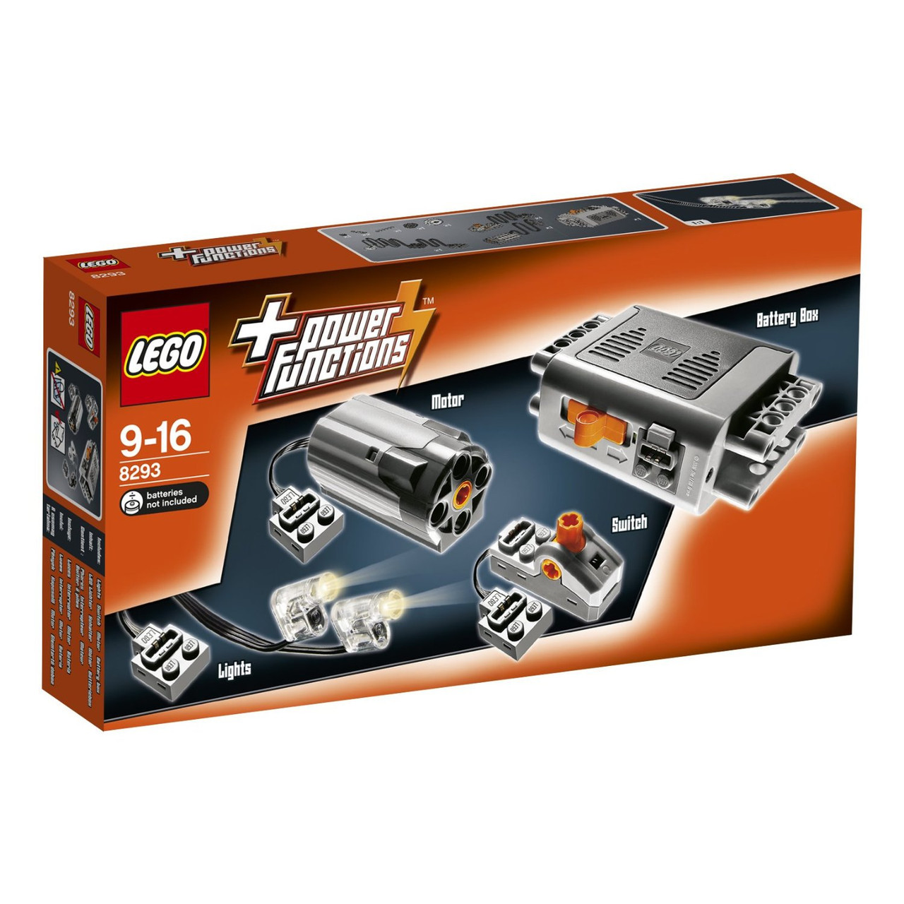 

Lego Technic Набор с мотором Power Functions 8293