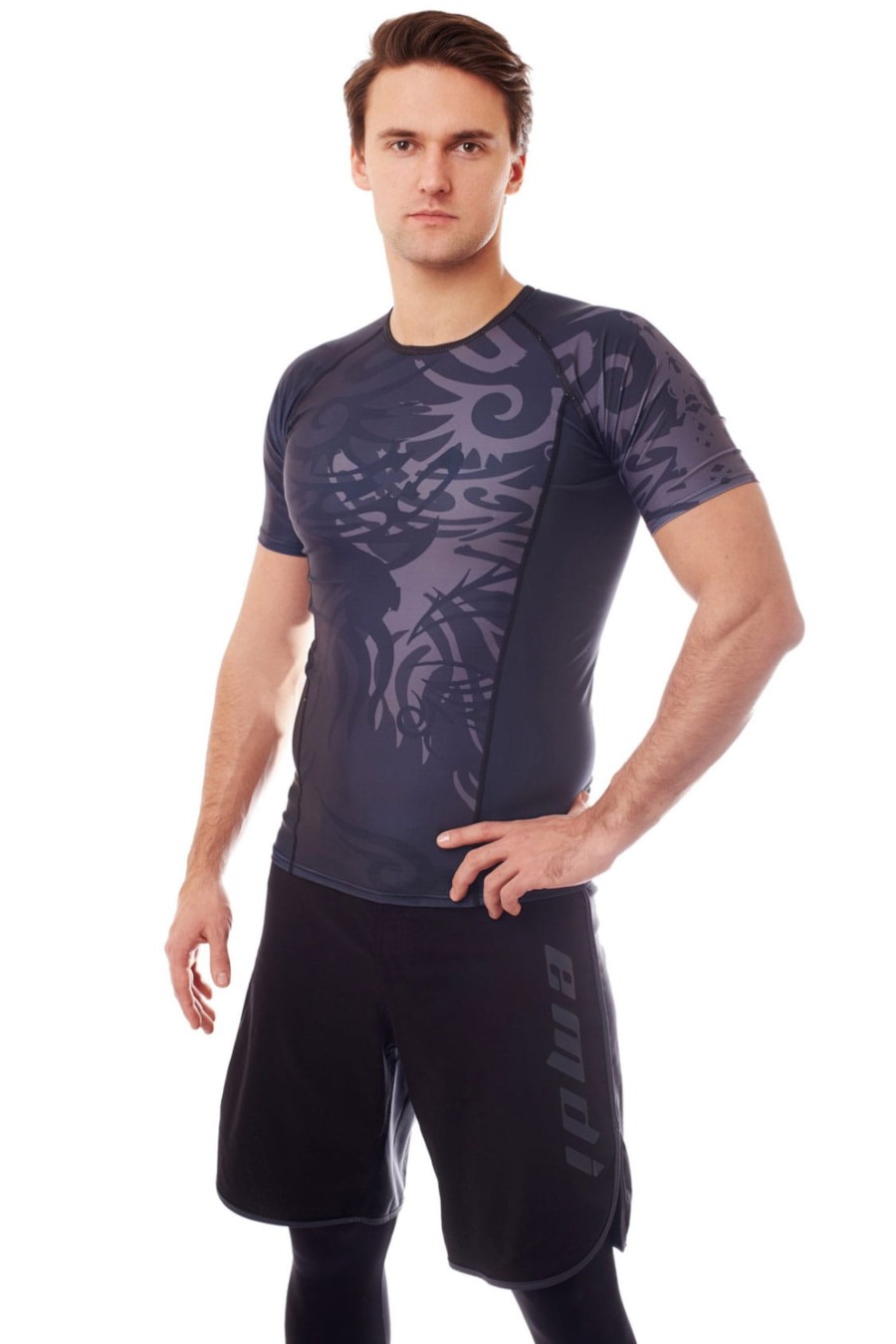 

Футболка для спорта Emdi () Принт, Футболка для спорта Emdi 54(2XL) Принт
