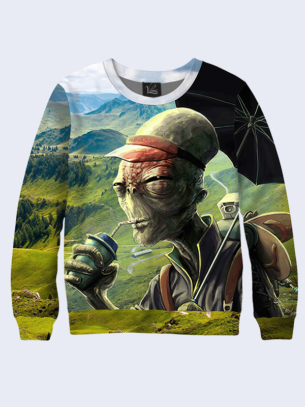 

Свитшот Tourist Alien - Vilno -  - 2851, Свитшот Tourist Alien - Vilno - XL - 2851