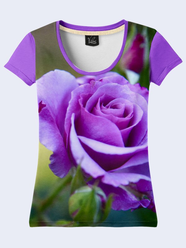 

3D футболка Purple rose - Vilno -  - 2462, 3D футболка Purple rose - Vilno - M - 2462