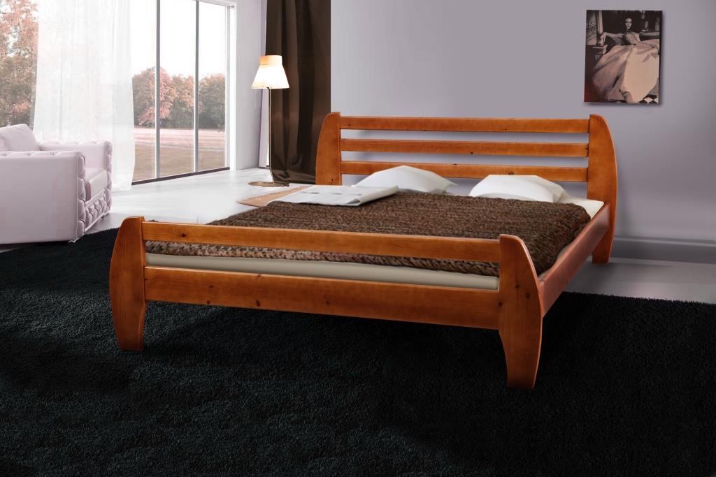

Двуспальная кровать МИКС-Мебель Galaxy 140*200 Яблоня