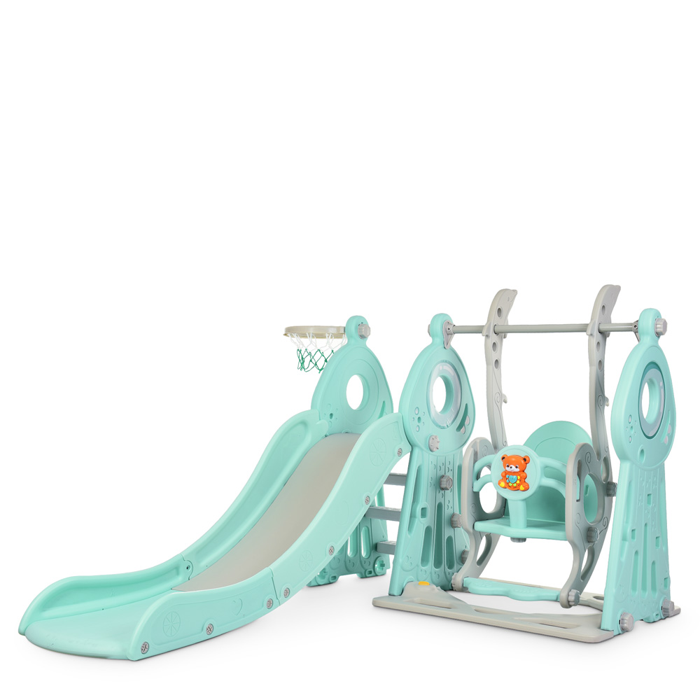 

Горка-качель Bambi WM19011-5 Grey-Mint (WM19011)