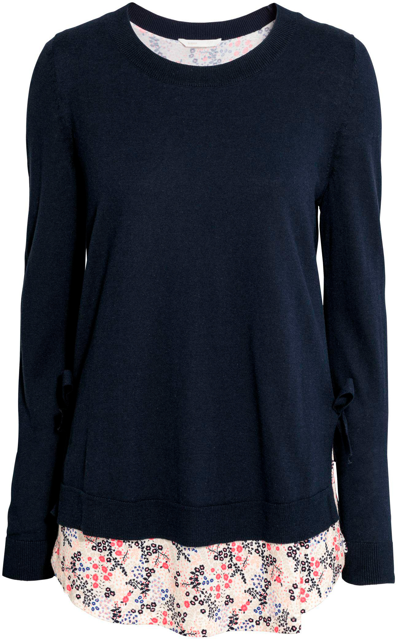 

Джемпер для кормящих мам H&M Mama XAZ179371CSLN S Темно-синий с белым