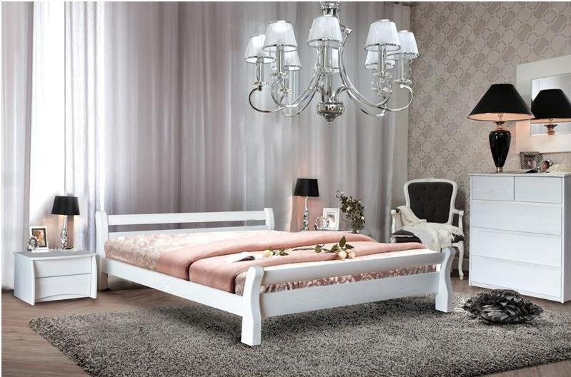 

Двуспальная кровать МИКС-Мебель Монреаль 160*200 Белый