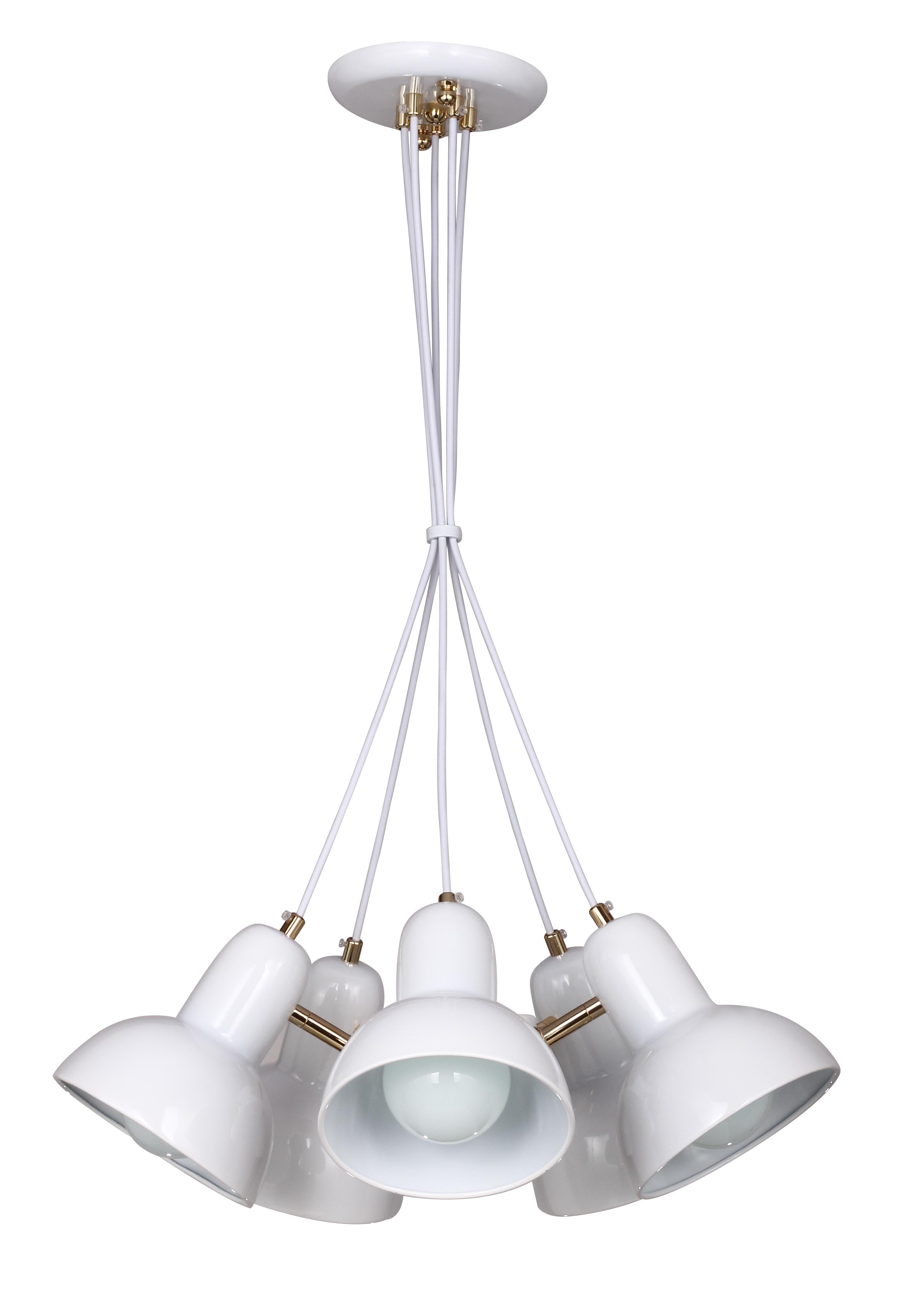 

Люстра подвесная Wunderlicht 5x40W E27 WLC1273-35W