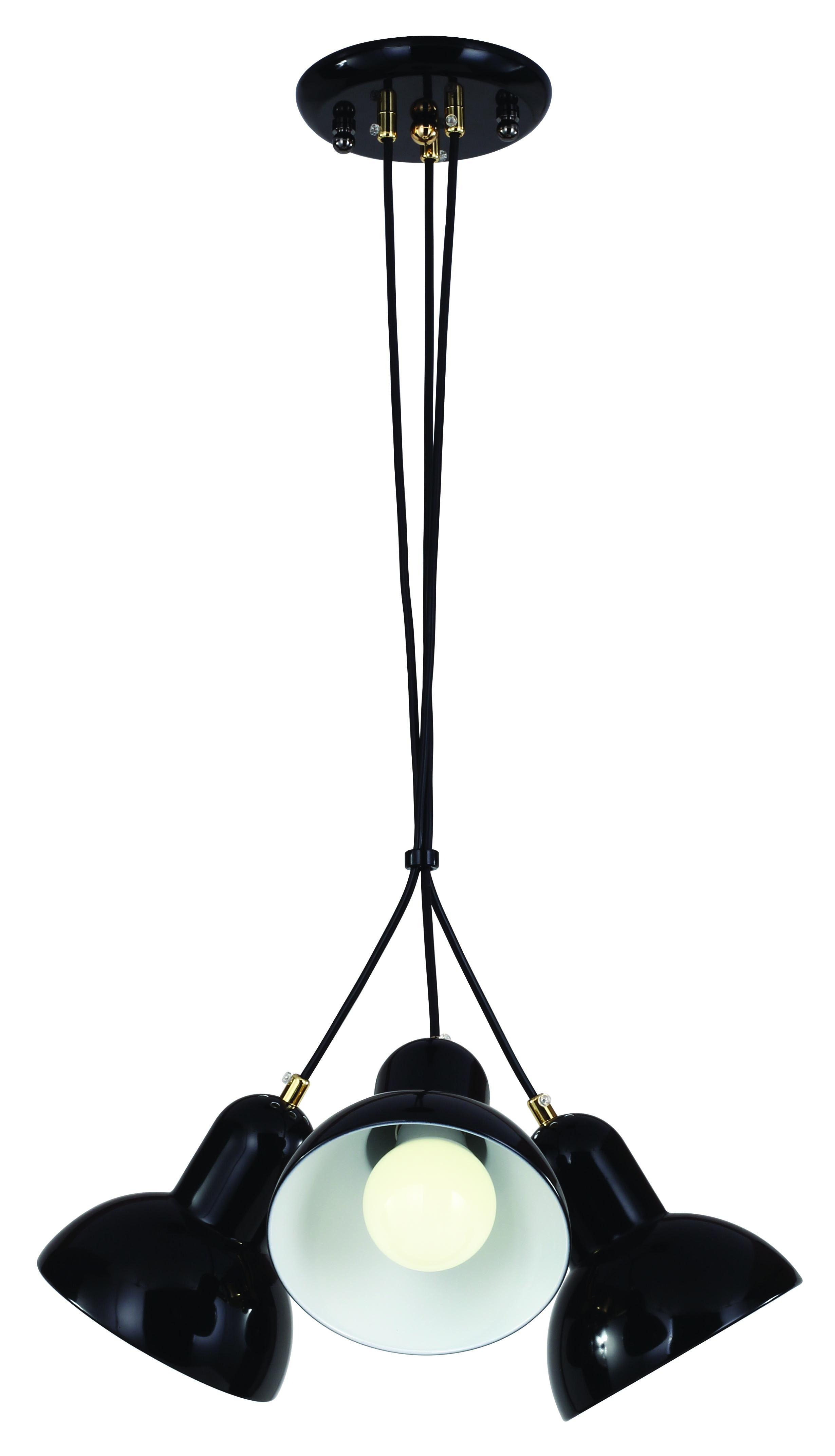 

Люстра подвесная Wunderlicht 3x40W E27 WLC1273-33B