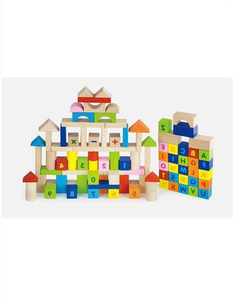 

Набор кубиков Viga Toys "Алфавит и числа" (100 шт., 3 см.)