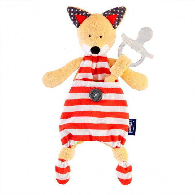 

Игрушка с клипсой для пустышки Chicco Fox (08013.10) Chicco