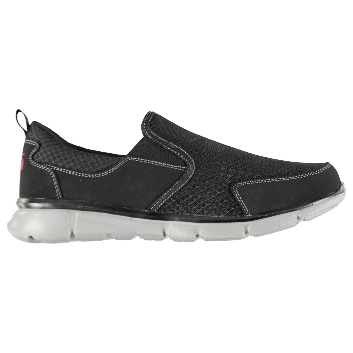 

Мужские слипоны Slazenger Zeal Slip On Trainers Mens 45 (29) черно-серые (11018041-R)