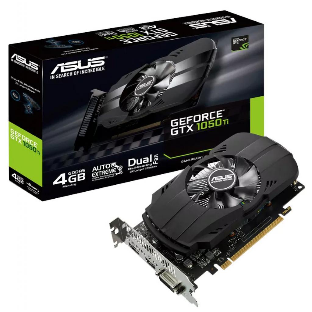 

Видеокарта GeForce GTX1050 Ti 4096Mb ASUS (PH-GTX1050TI-4G)