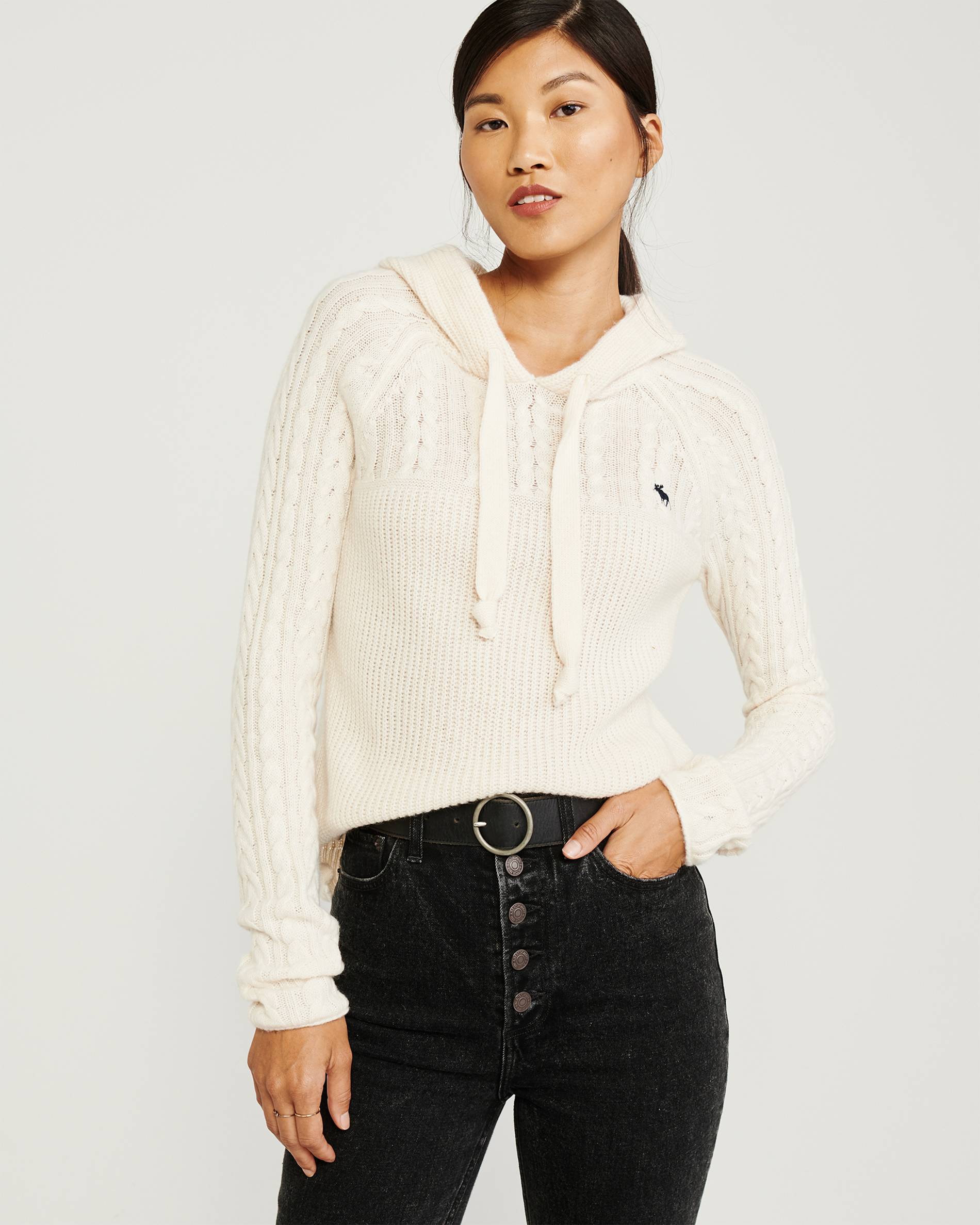 

Толстовка Abercrombie & Fitch AF7094W S Молочный