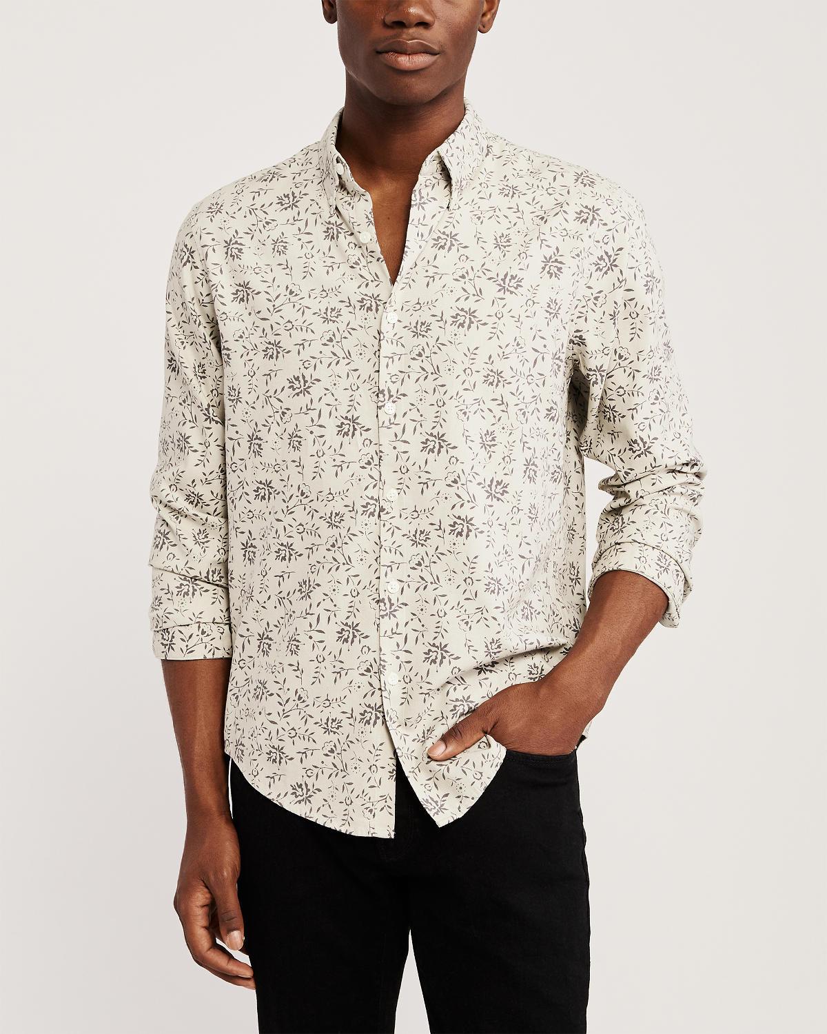 

Рубашка Abercrombie & Fitch AF7239M M Кремовый
