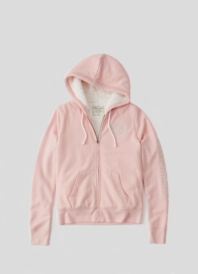 

Толстовка женская - толстовка Abercrombie & Fitch AF5233W XS Пудровый