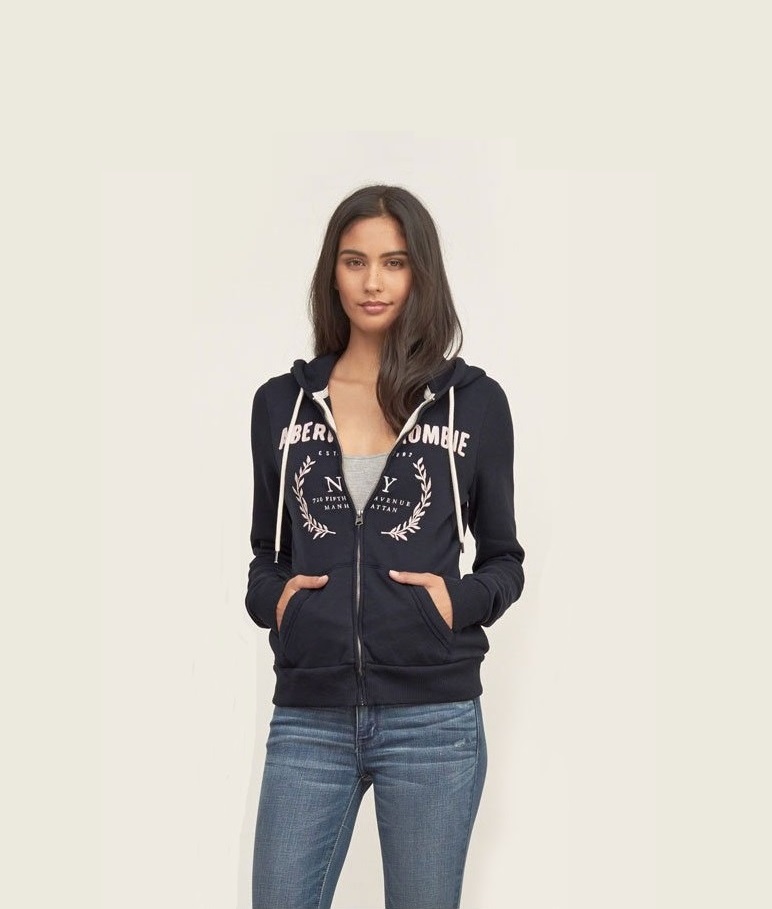 

Толстовка Abercrombie & Fitch AF2426W XS Темно-синий
