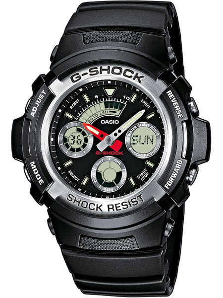 

Часы CASIO AW-590-1AER G-SHOCK 46mm 20ATM