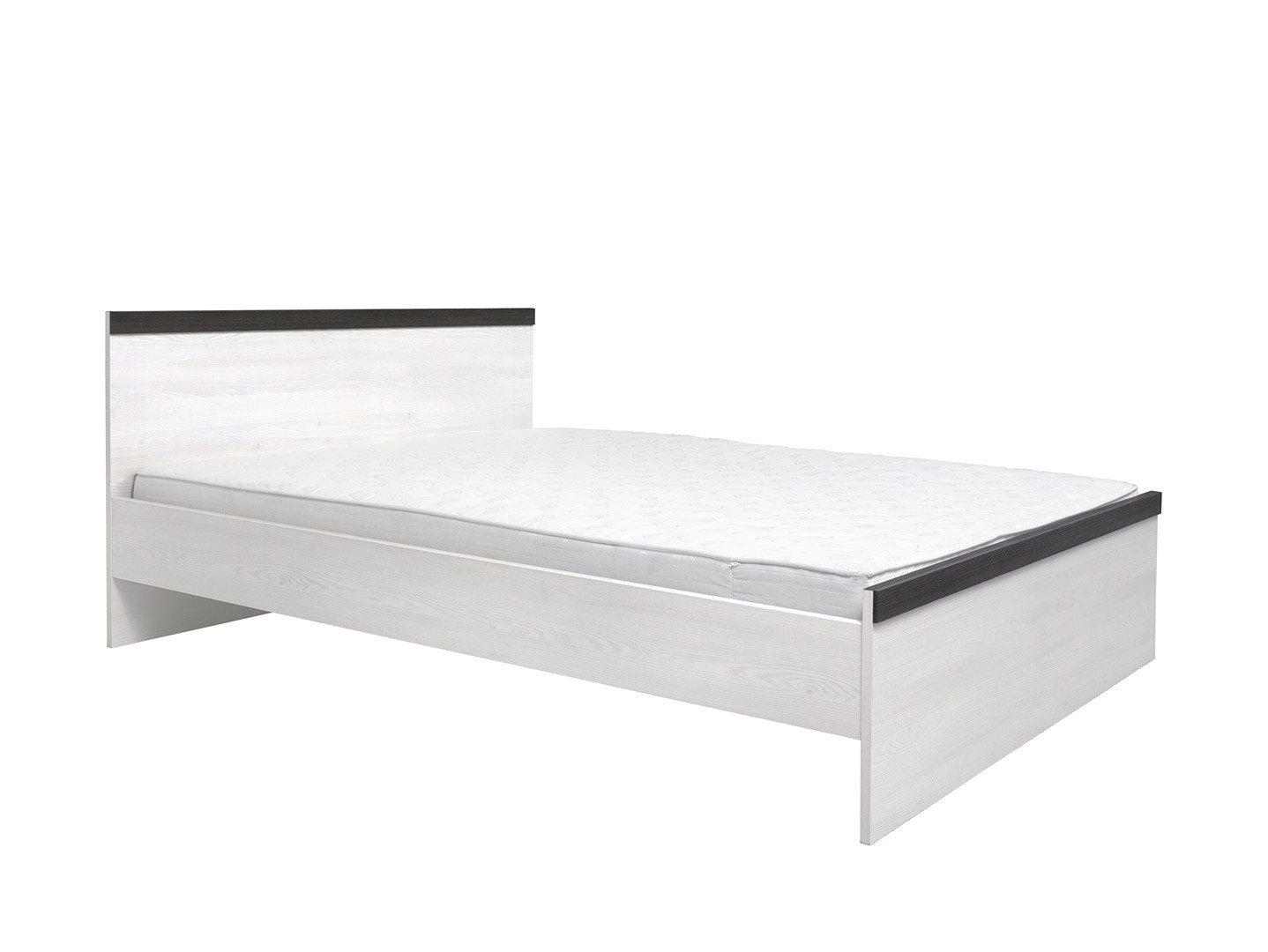 

Кровать BRW (Black Red White) Порто + ортопедические ламели LOZ 160 160х200 джанни/сосна ларико