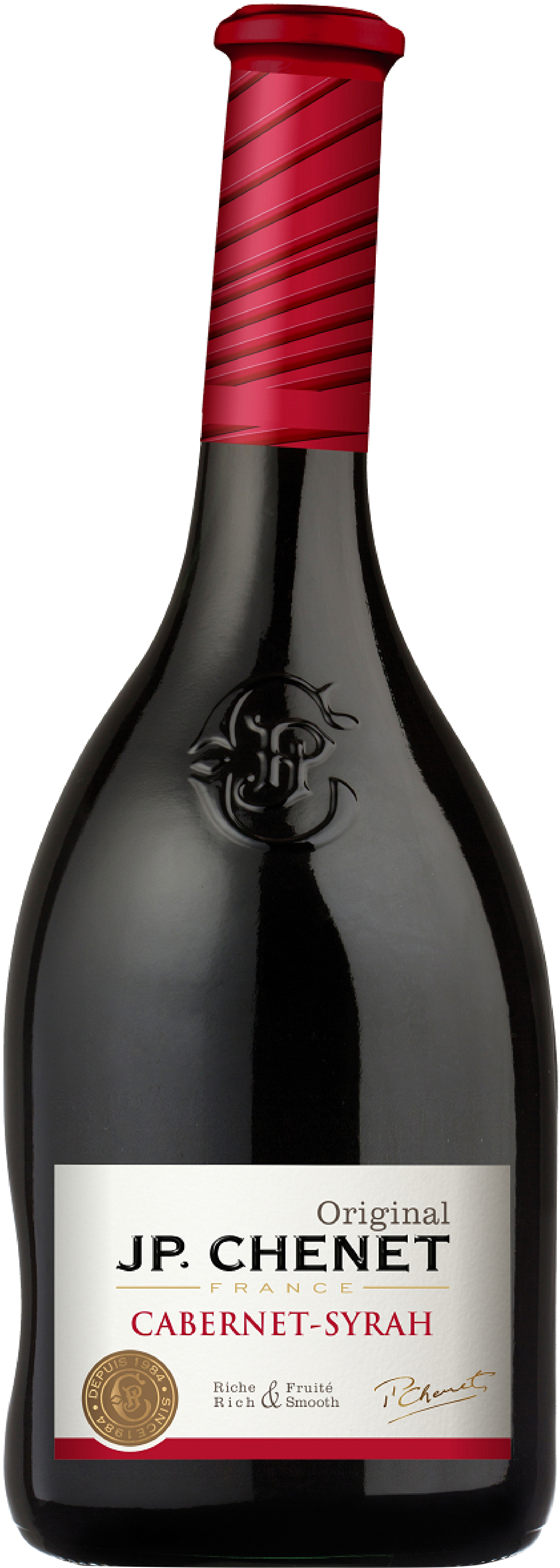 まらぎ　サンシャインレッド2k箱(3~5房入)【正味1.5k以上】常温 Вино J.P. Chenet Cabernet-Syrah червоне сухе 1.5 л 9.5-14