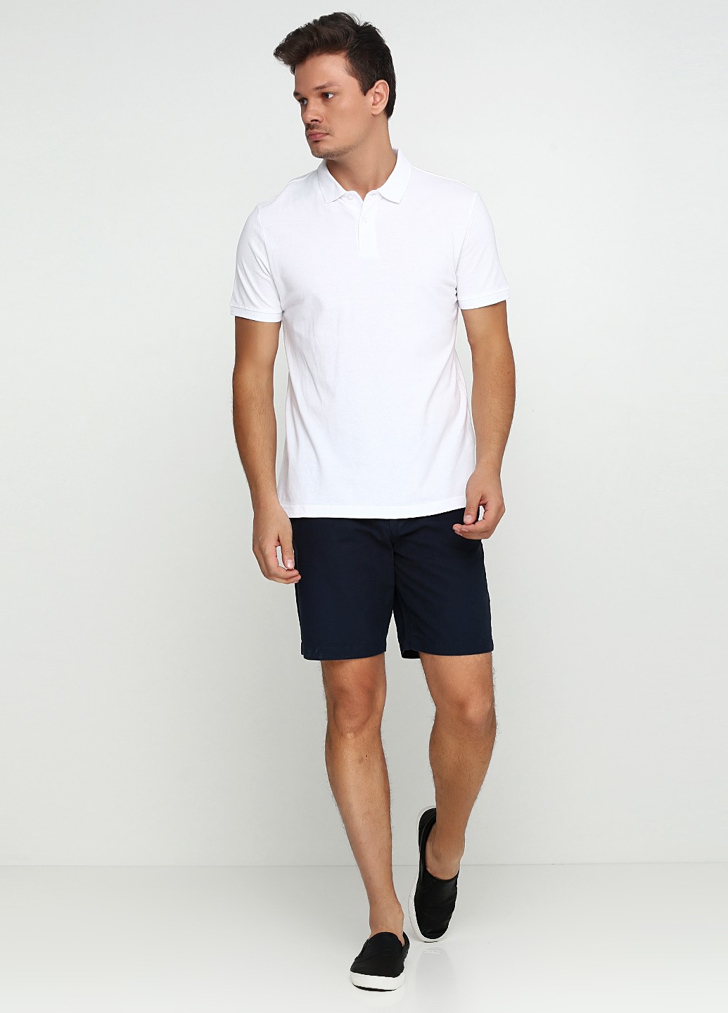 

Шорты H&M 29 темно-синий. 0366859_01