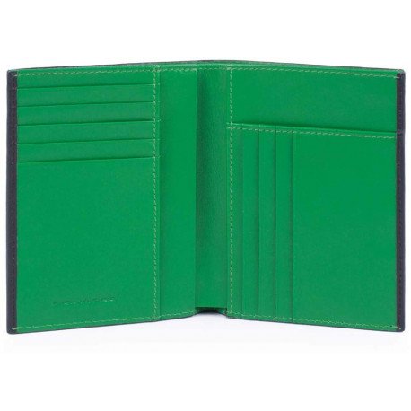 

Портмоне Piquadro SPLASH/Black-Green PU1393SPLR_NV черный