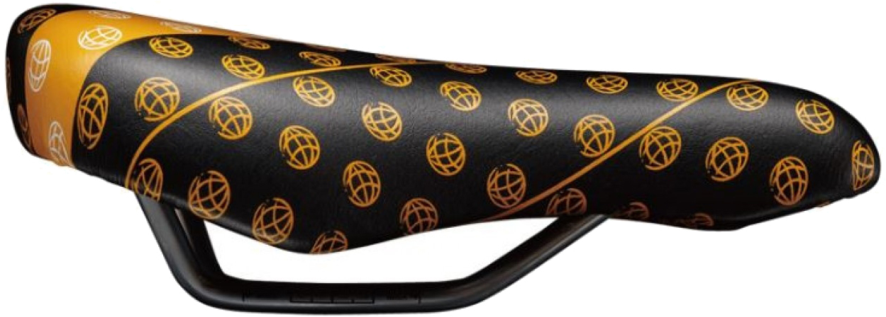 

Седло Velo Kids VL-5073 215x140 мм Black/Yellow (41273)