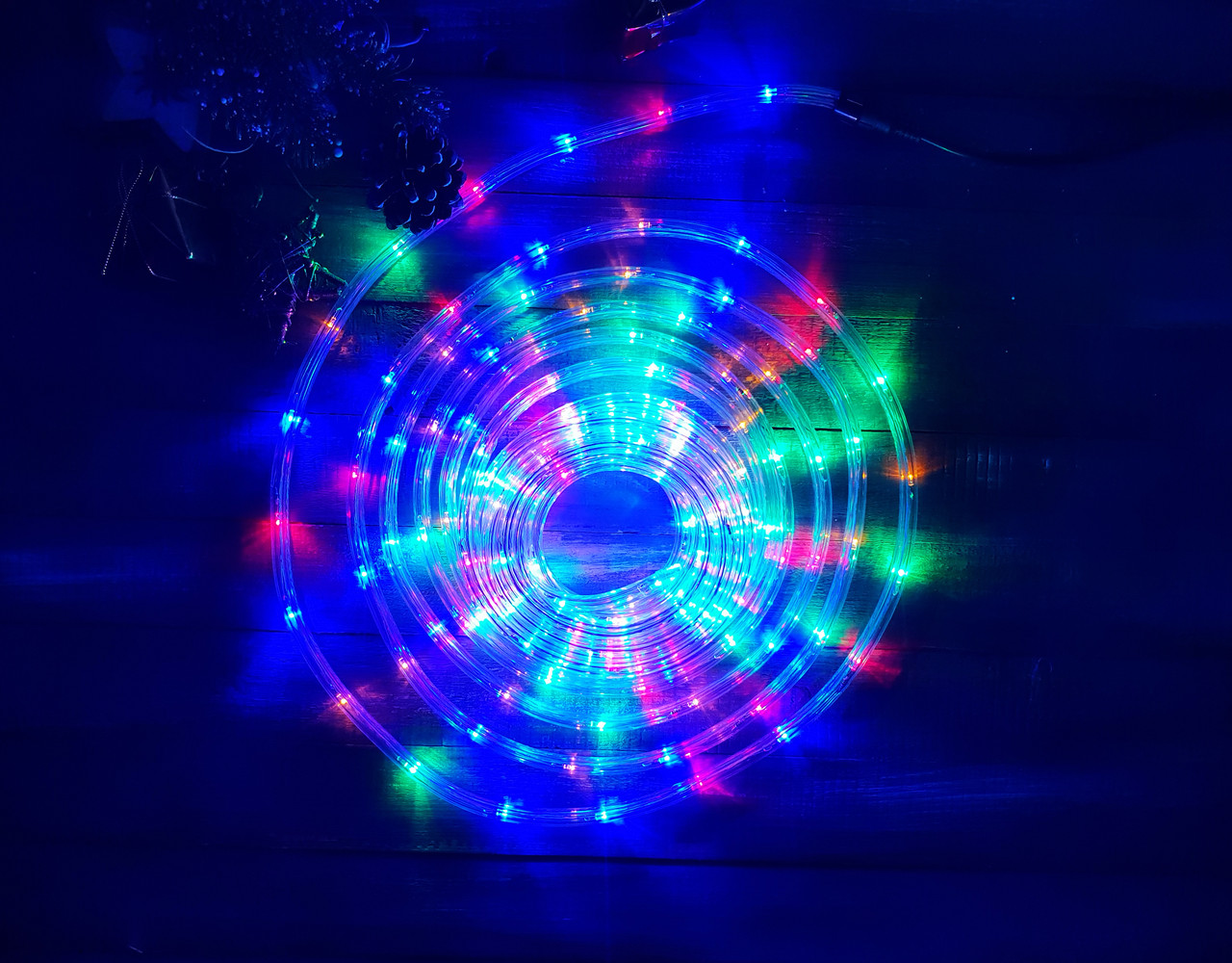 

Светодиодная гирлянда ROPE-LIGHT 10 м Мульти LED Дюралайт арт. 1810