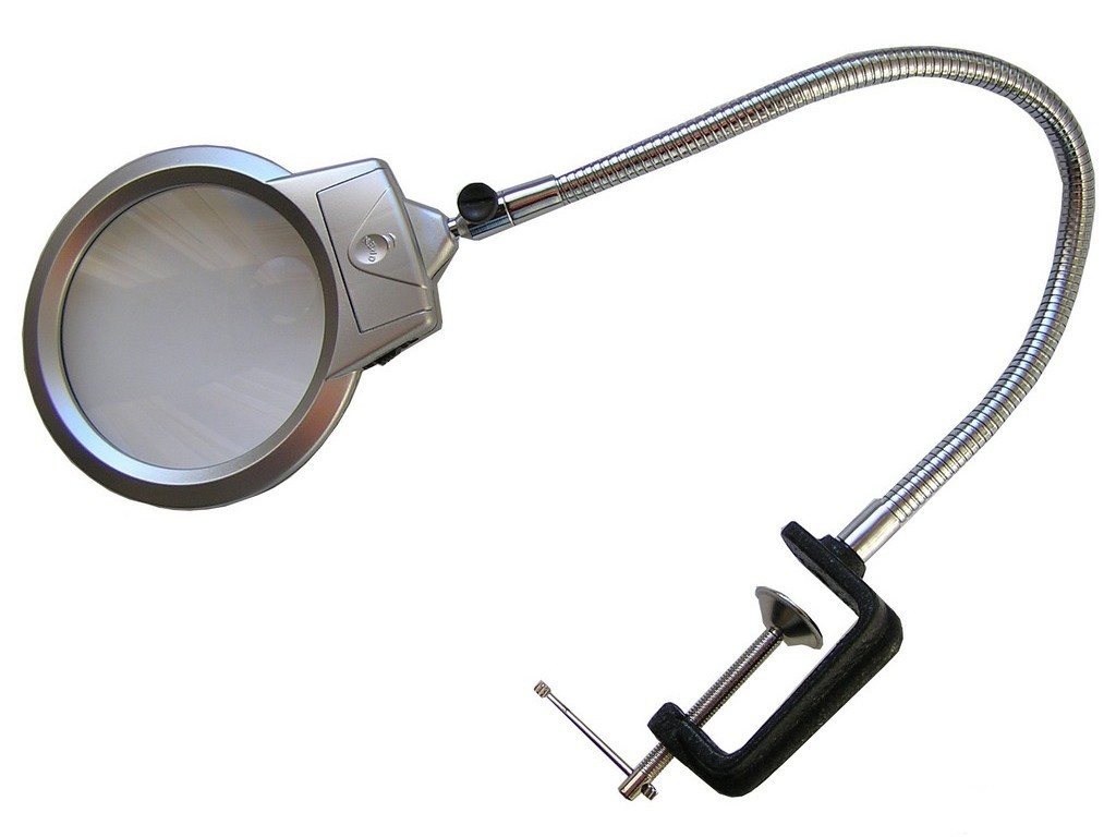 

Лупа-лампа Magnifier MG15124-C с Led подсветкой